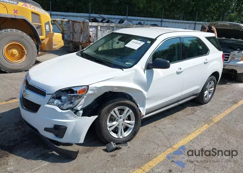 2015 Chevrolet Equinox Ls из США, поврежденный, VIN 2GNFLEEK5F6261916